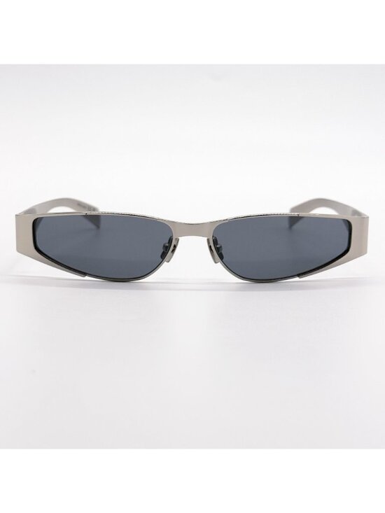 New Saint Laurent Sunglasses Silver Metal Sunglasses SL739 001 main image 4